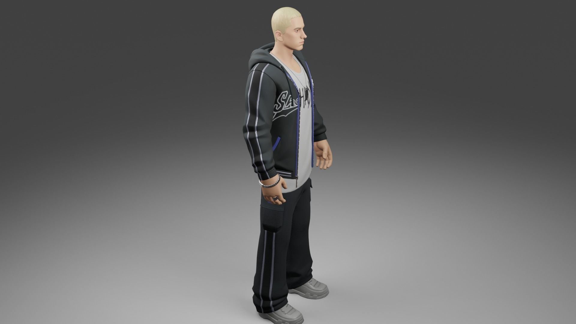 Eminem - Slim Shady 3D model_16