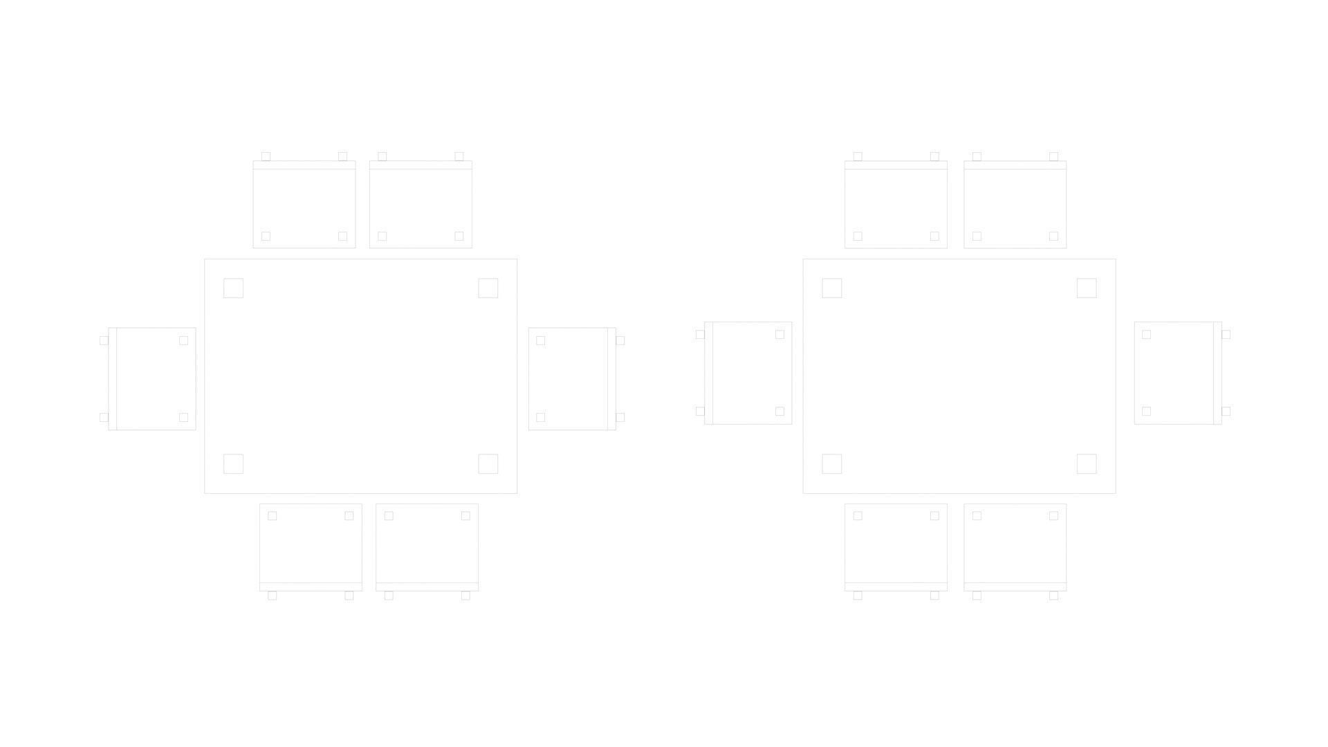 Low Poly Game Ready Table and Chairs Low-poly 3D model_22