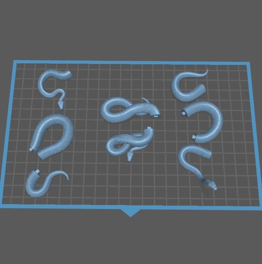 Ball Pythons Realistic Royal Python Pet Snake 3D Print Model 3D model ...