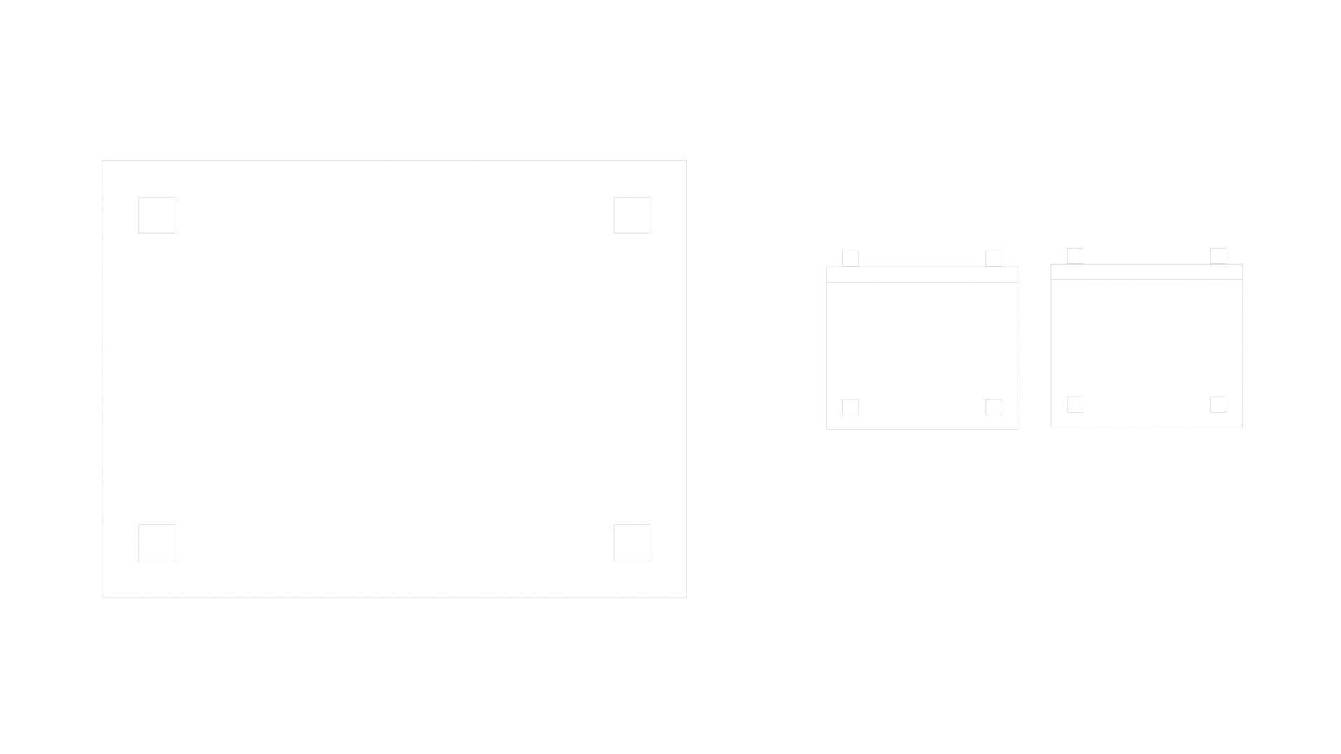 Low Poly Game Ready Table and Chairs Low-poly 3D model_17