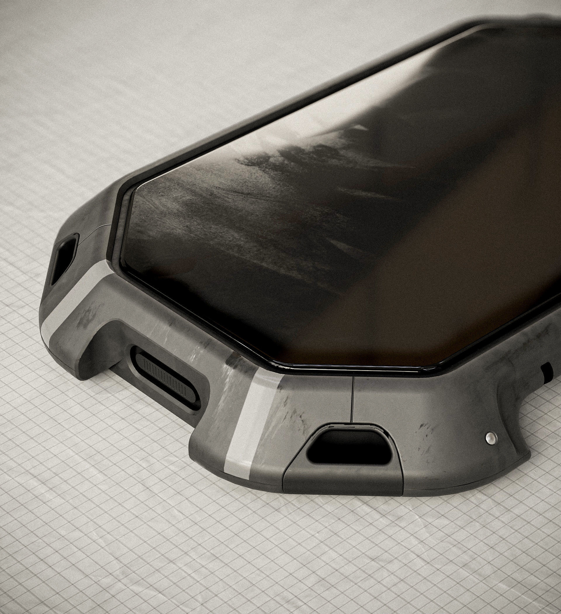 Sci-fi Controller V31 PBR Low-poly 3D model_7