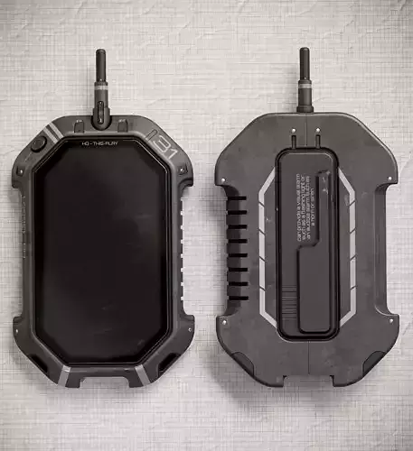 Sci-fi Controller V31 PBR Low-poly 3D model Sci-fi Controller V31 PBR Low-poly 3D model