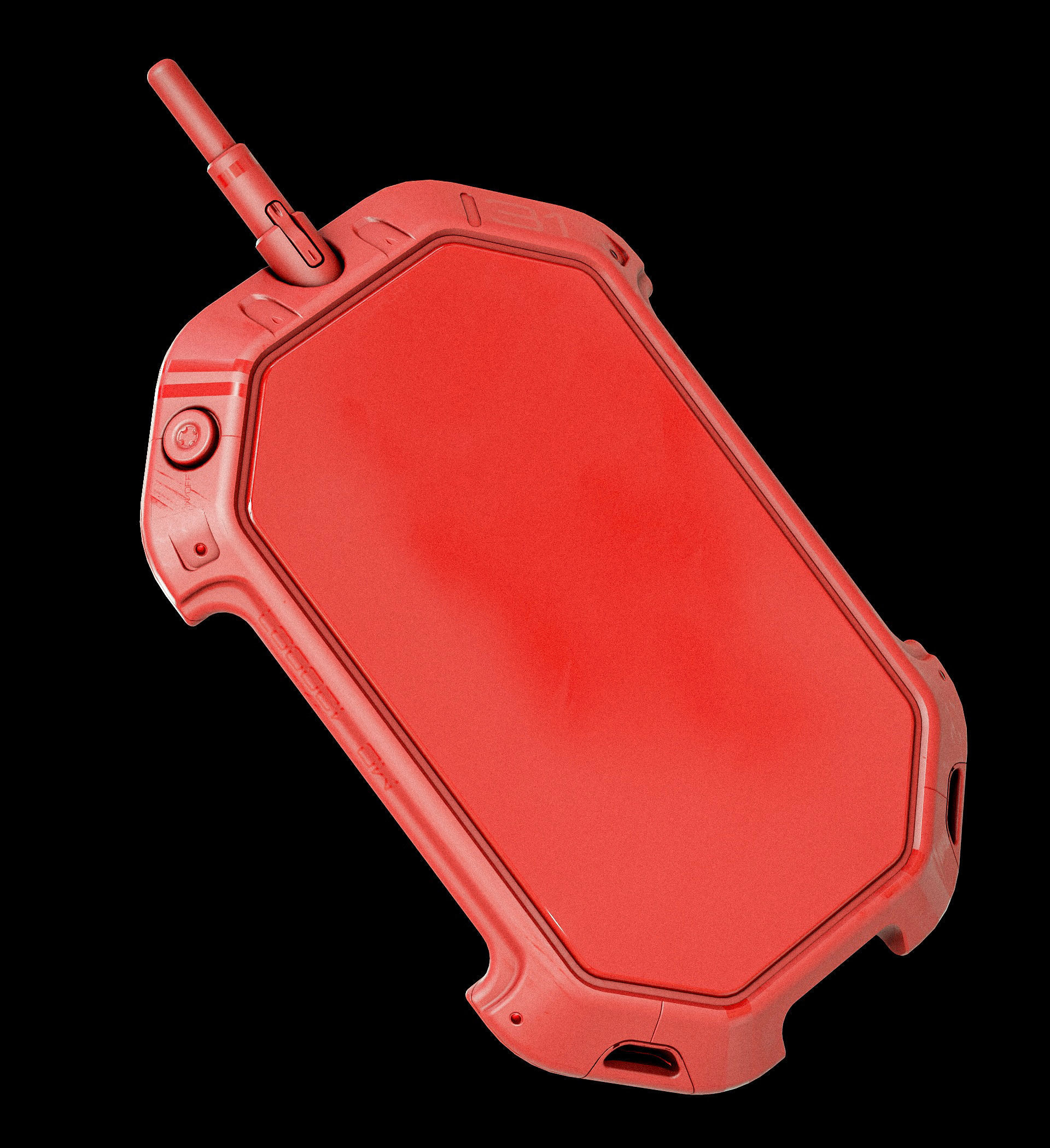 Sci-fi Controller V31 PBR Low-poly 3D model_10