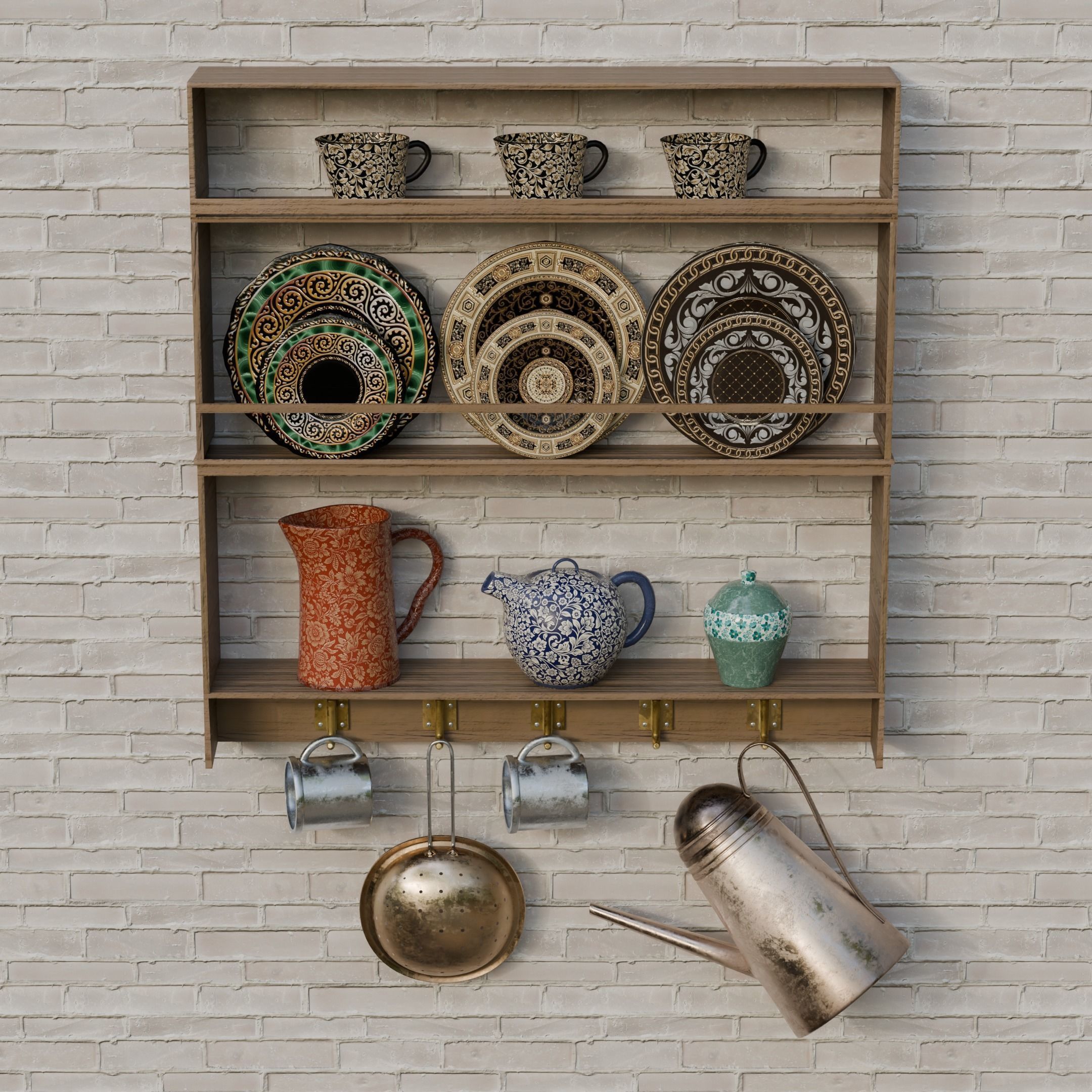 kitchen accessories 3D model_6