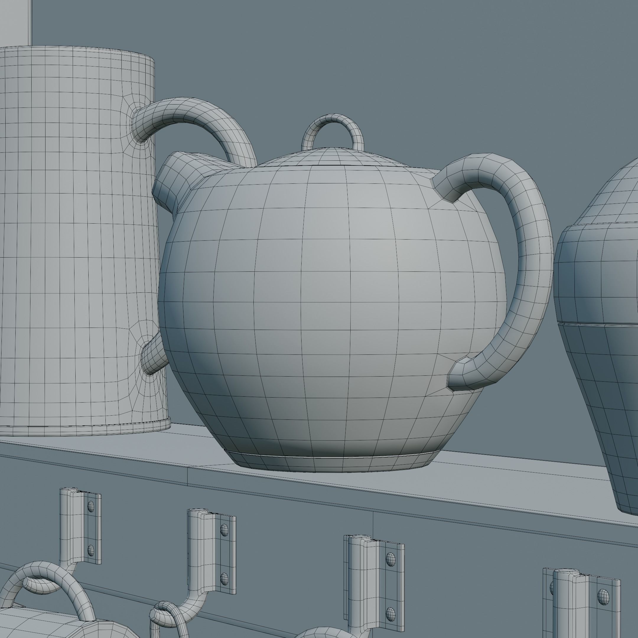 kitchen accessories 3D model_7