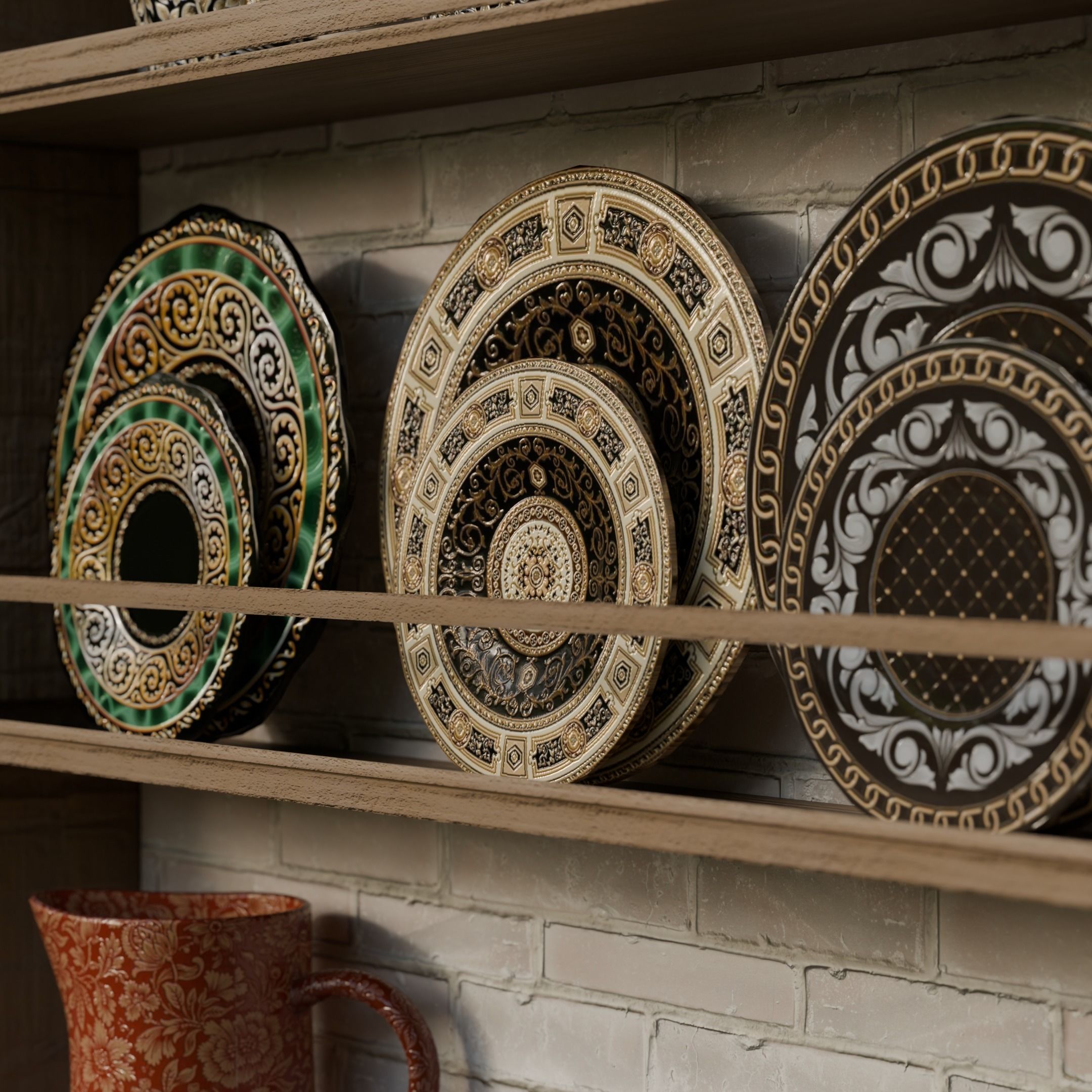 kitchen accessories 3D model_3