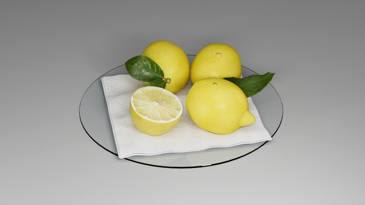 lemon 3D model_22