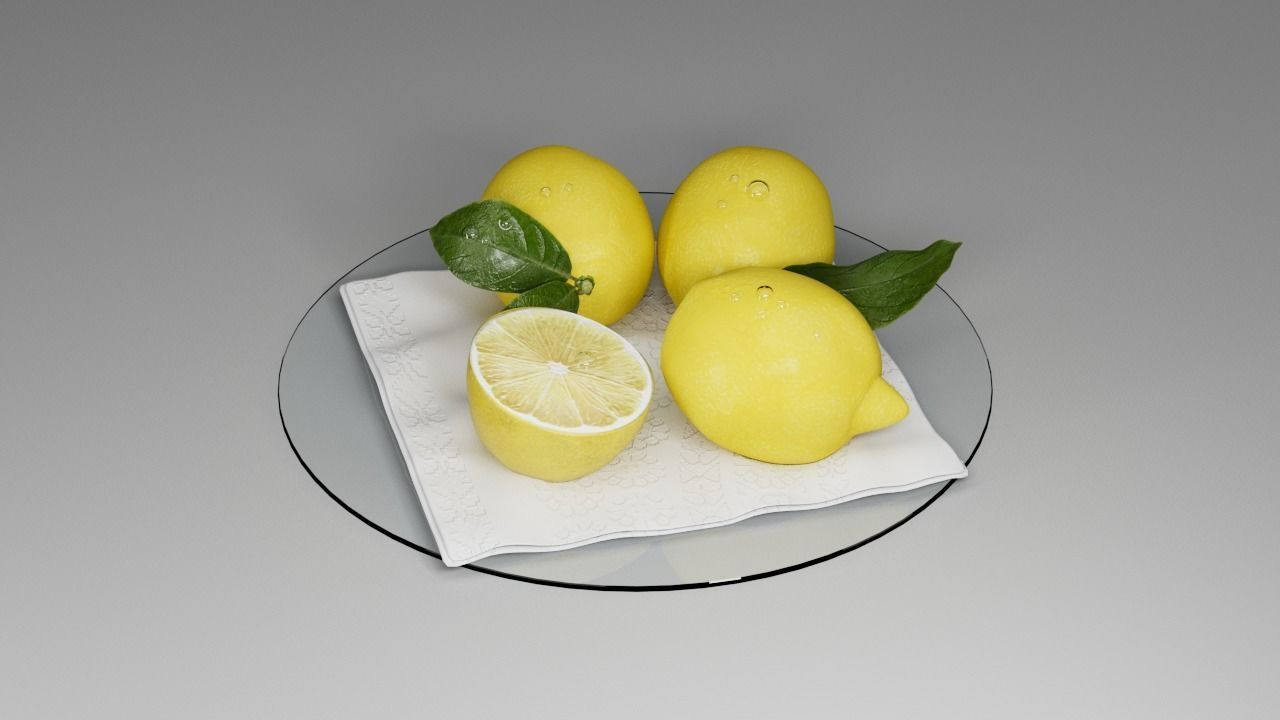 lemon 3D model_23