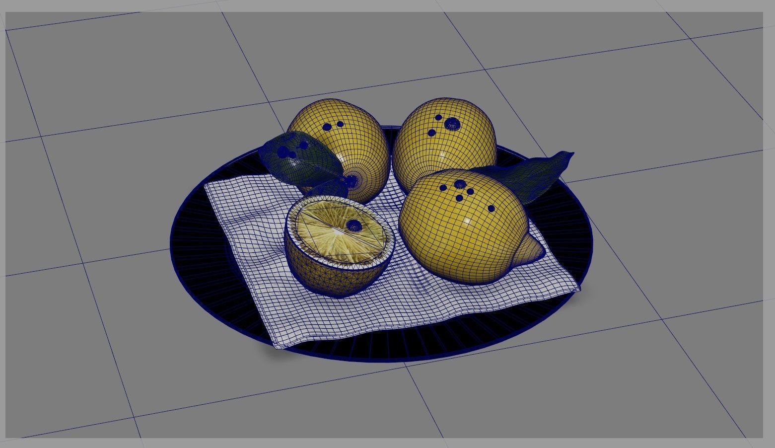lemon 3D model_25