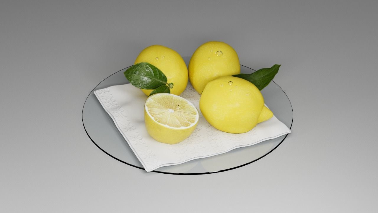 lemon 3D model_1