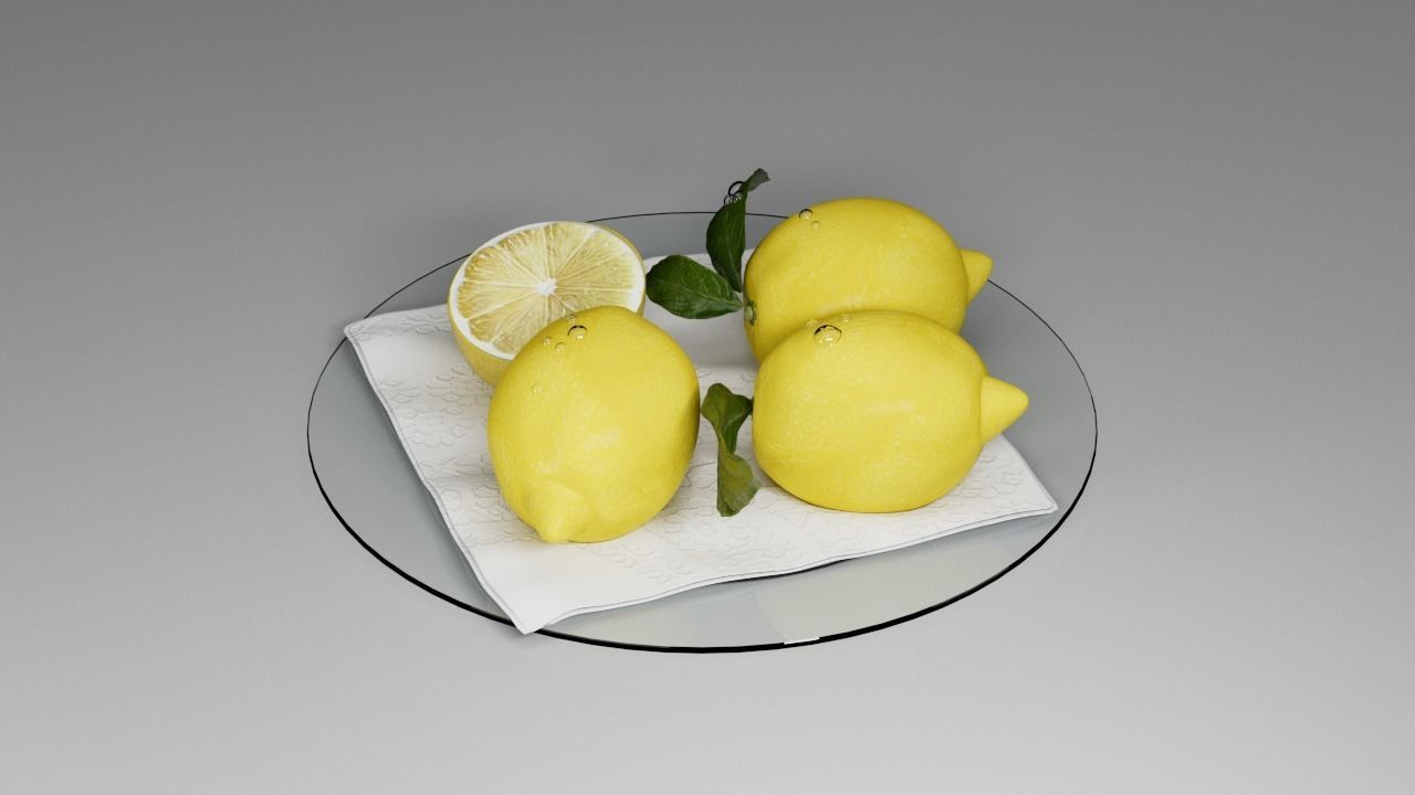 lemon 3D model_16