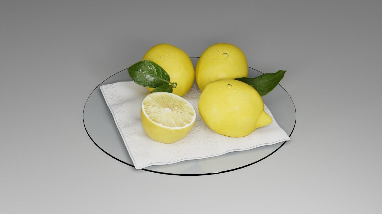 lemon 3D model_24