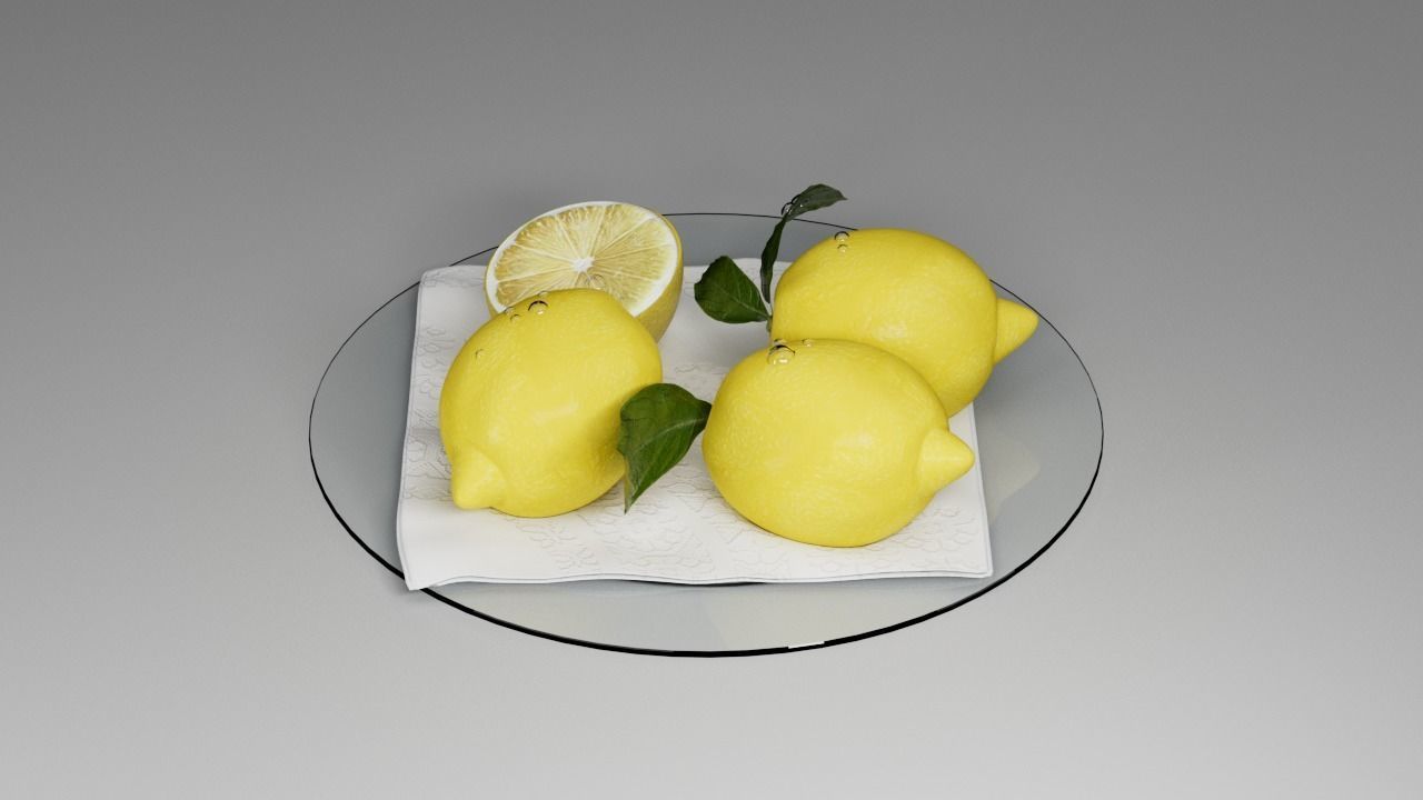 lemon 3D model_15