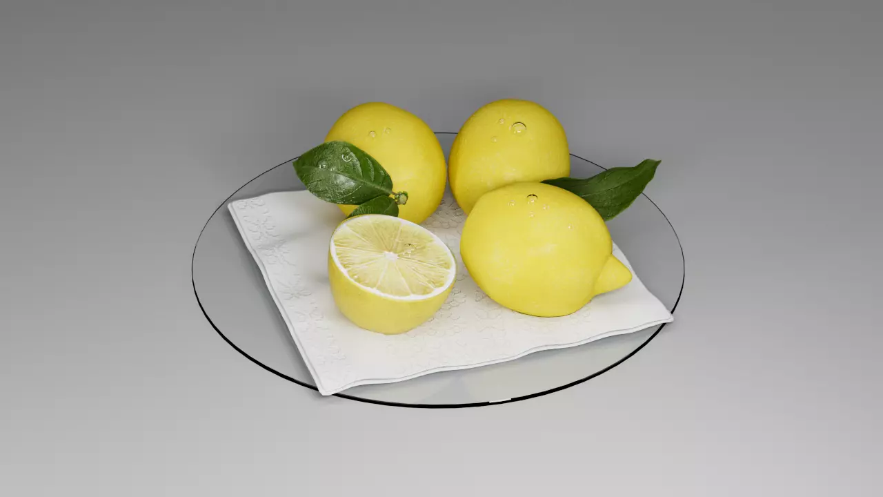 lemon 3D model_0