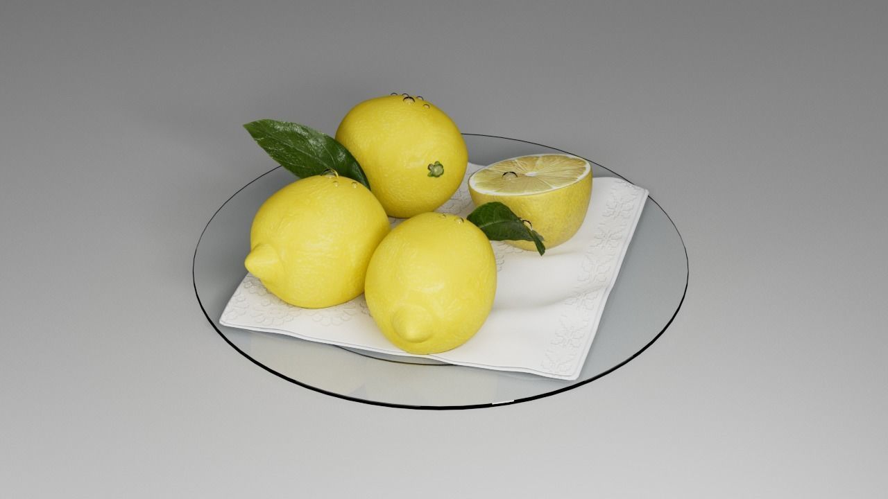 lemon 3D model_10