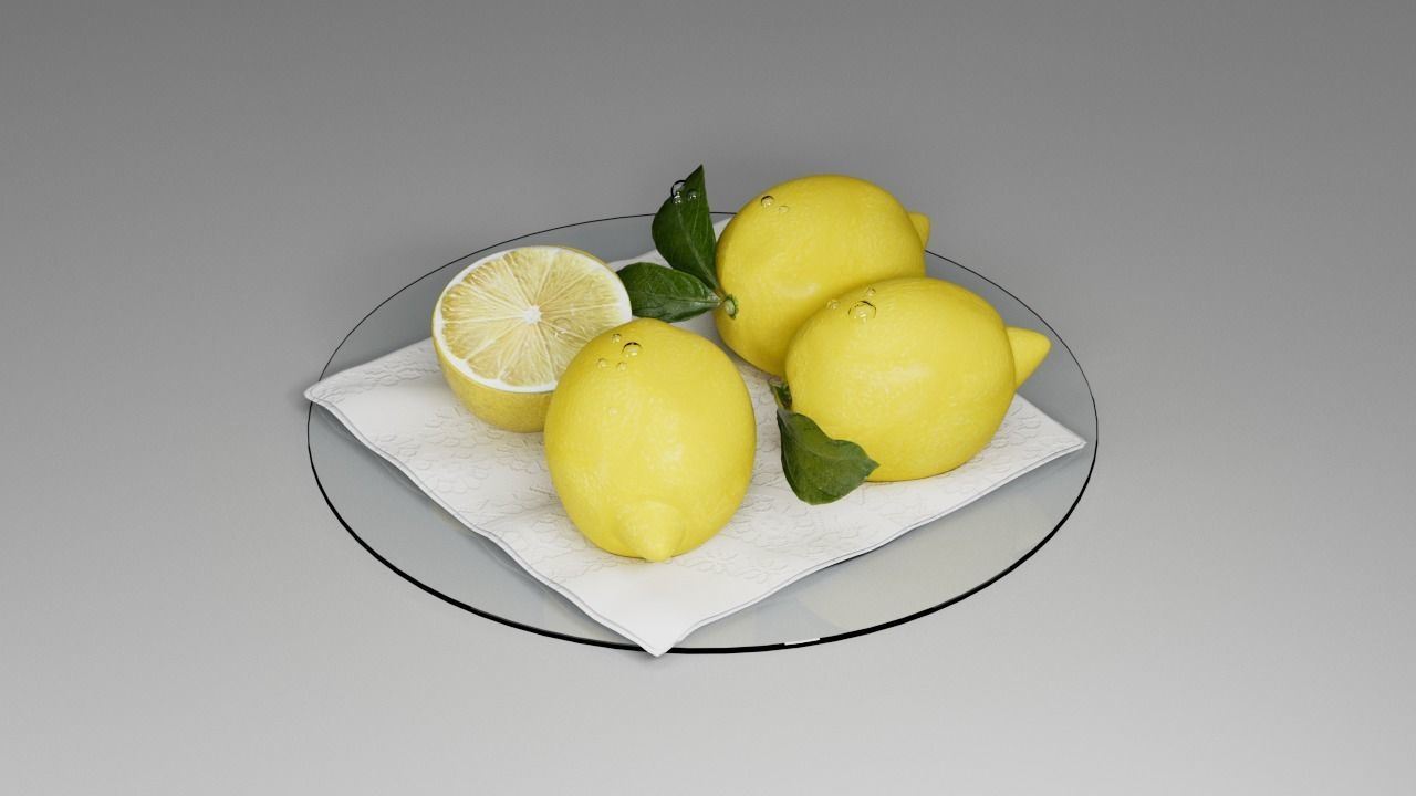 lemon 3D model_17