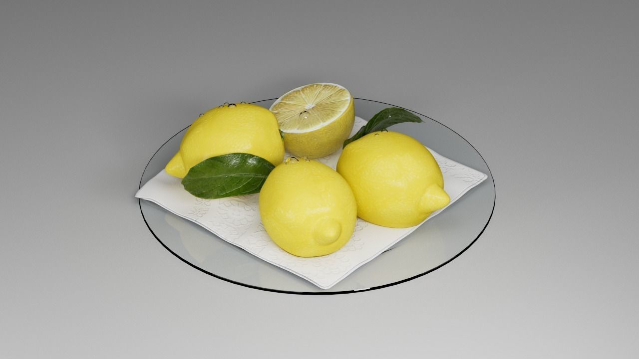 lemon 3D model_13