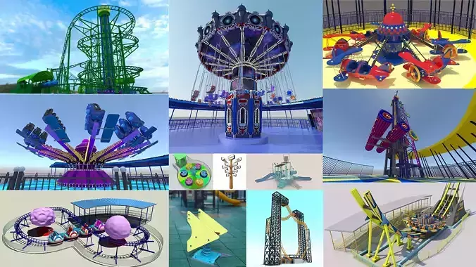 Rides Attraction Collection 