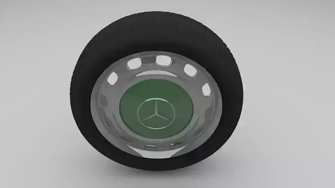 Mercedes W 123 Wheel 3D model