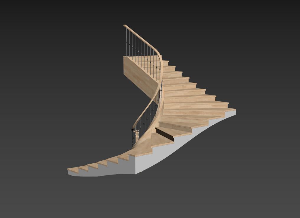 Stairs 3D model_16