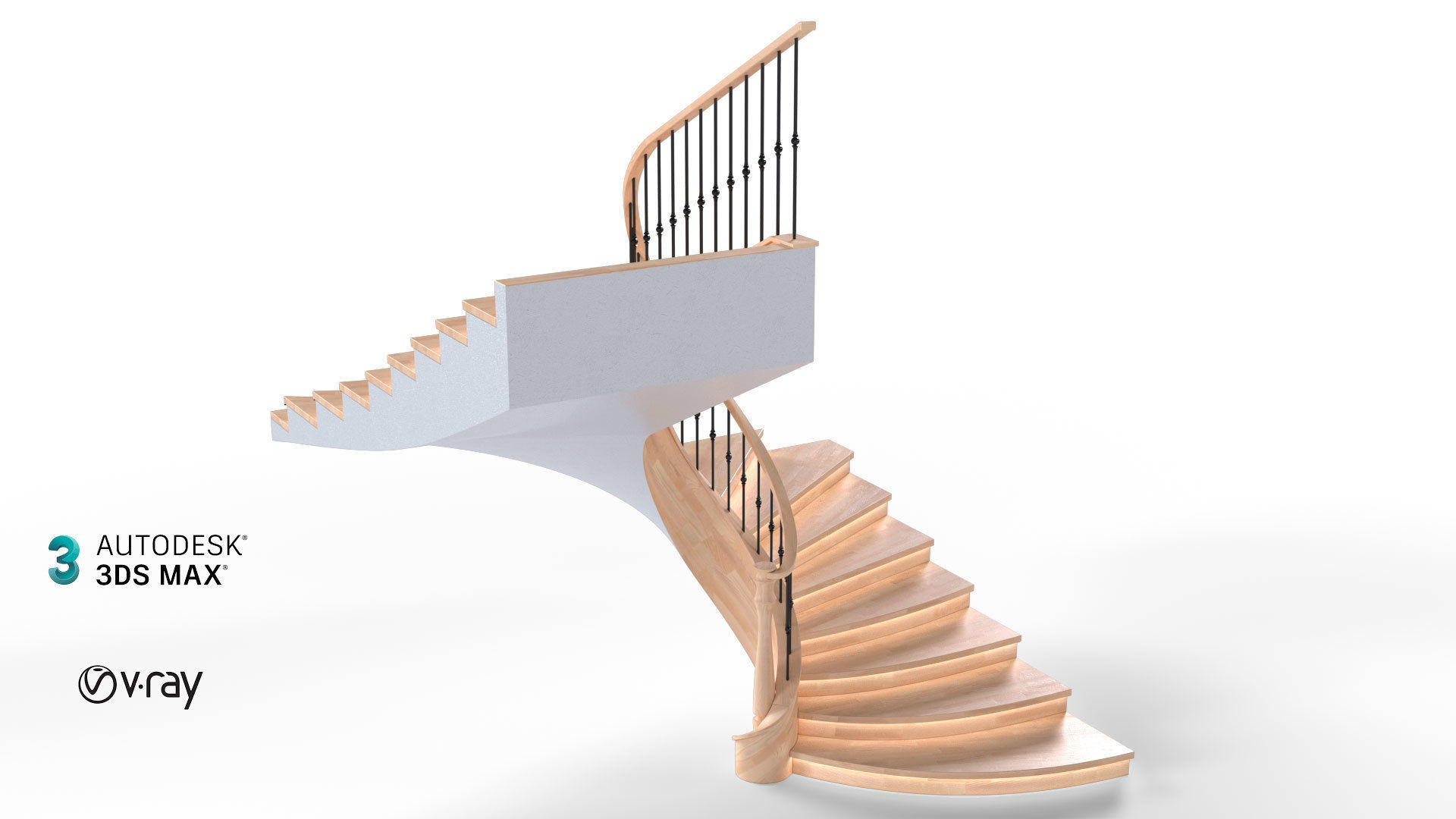 Stairs 3D model_10