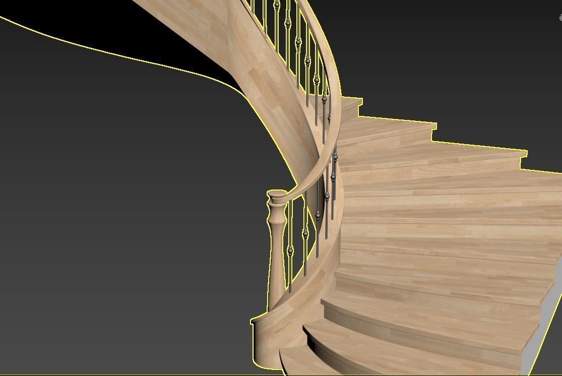 Stairs 3D model_11