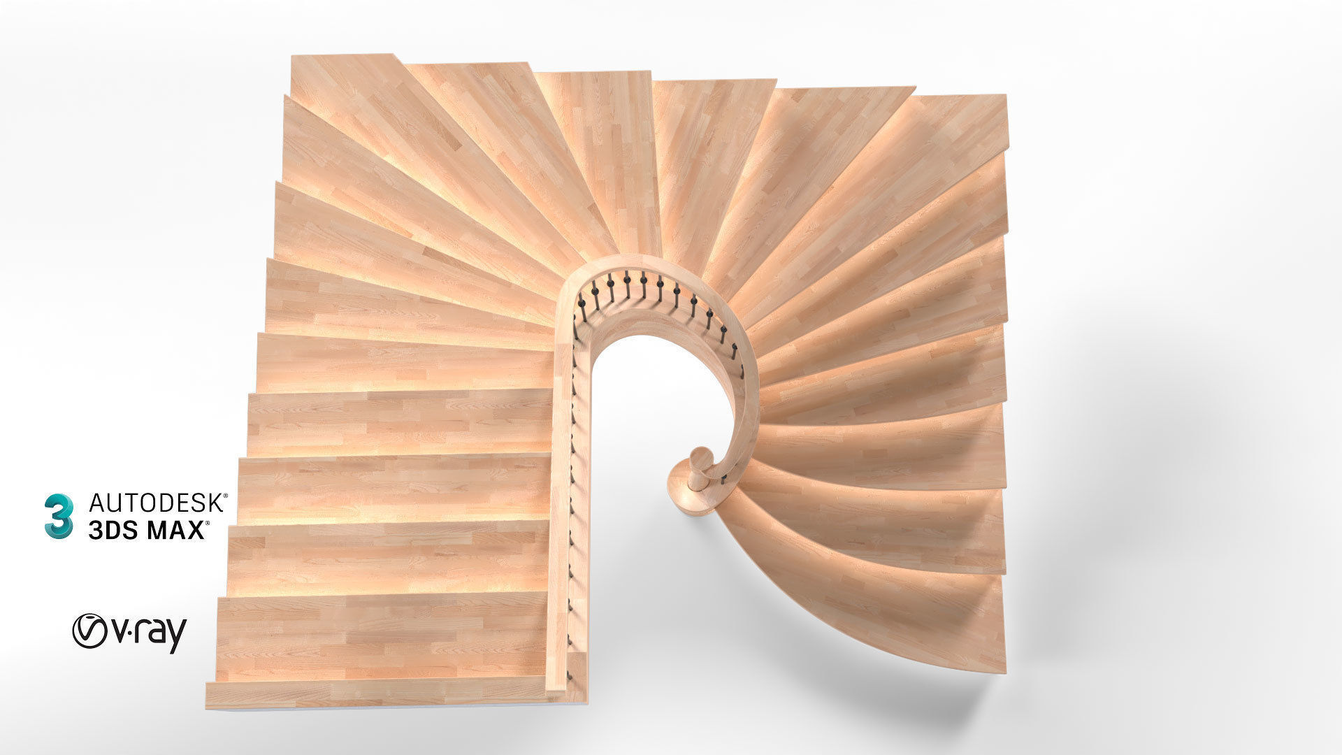 Stairs 3D model_8