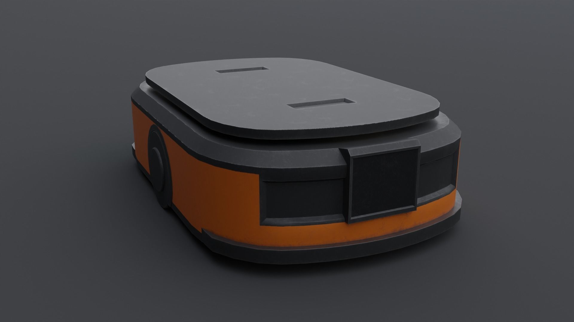 Autonomous Mobile Robot - AMR - Low Poly Low-poly 3D model_3