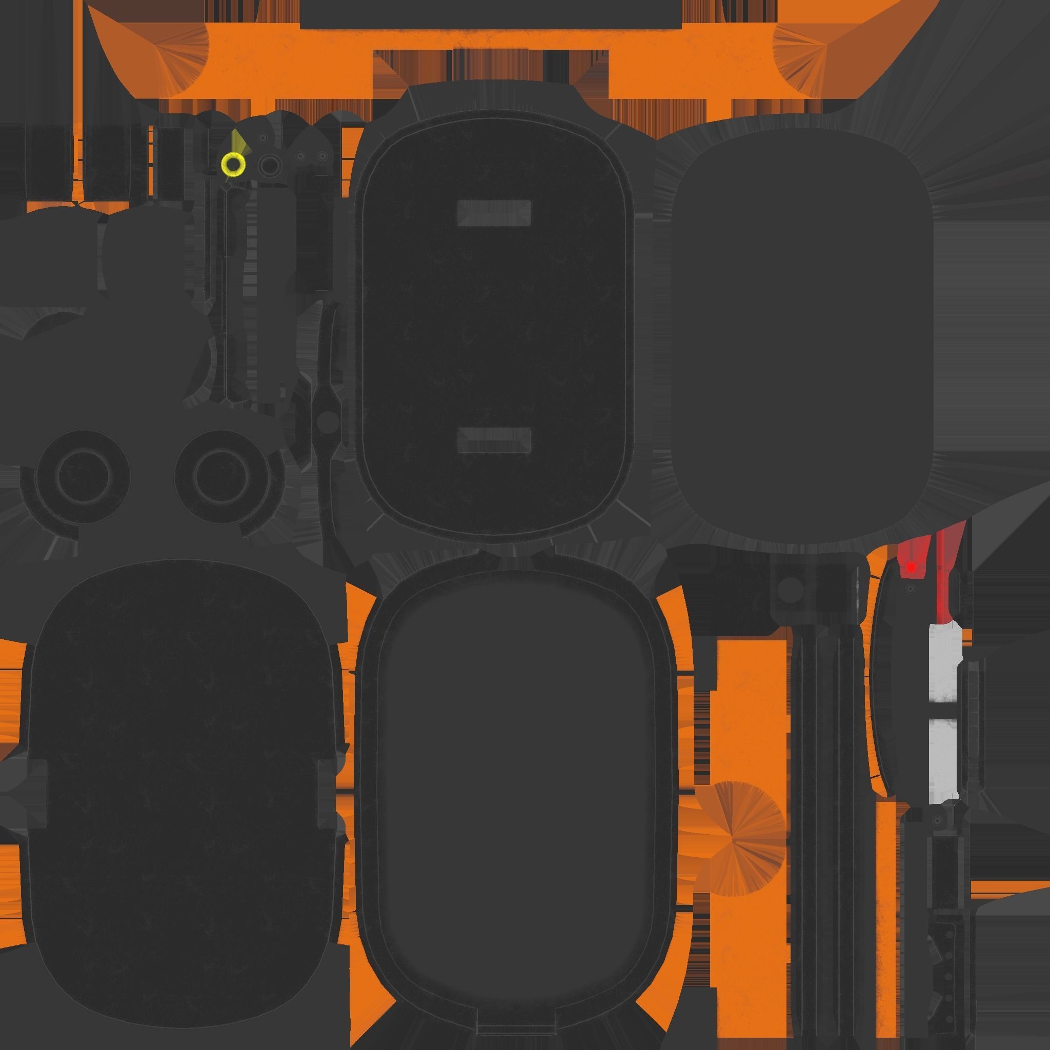 Autonomous Mobile Robot - AMR - Low Poly Low-poly 3D model_6