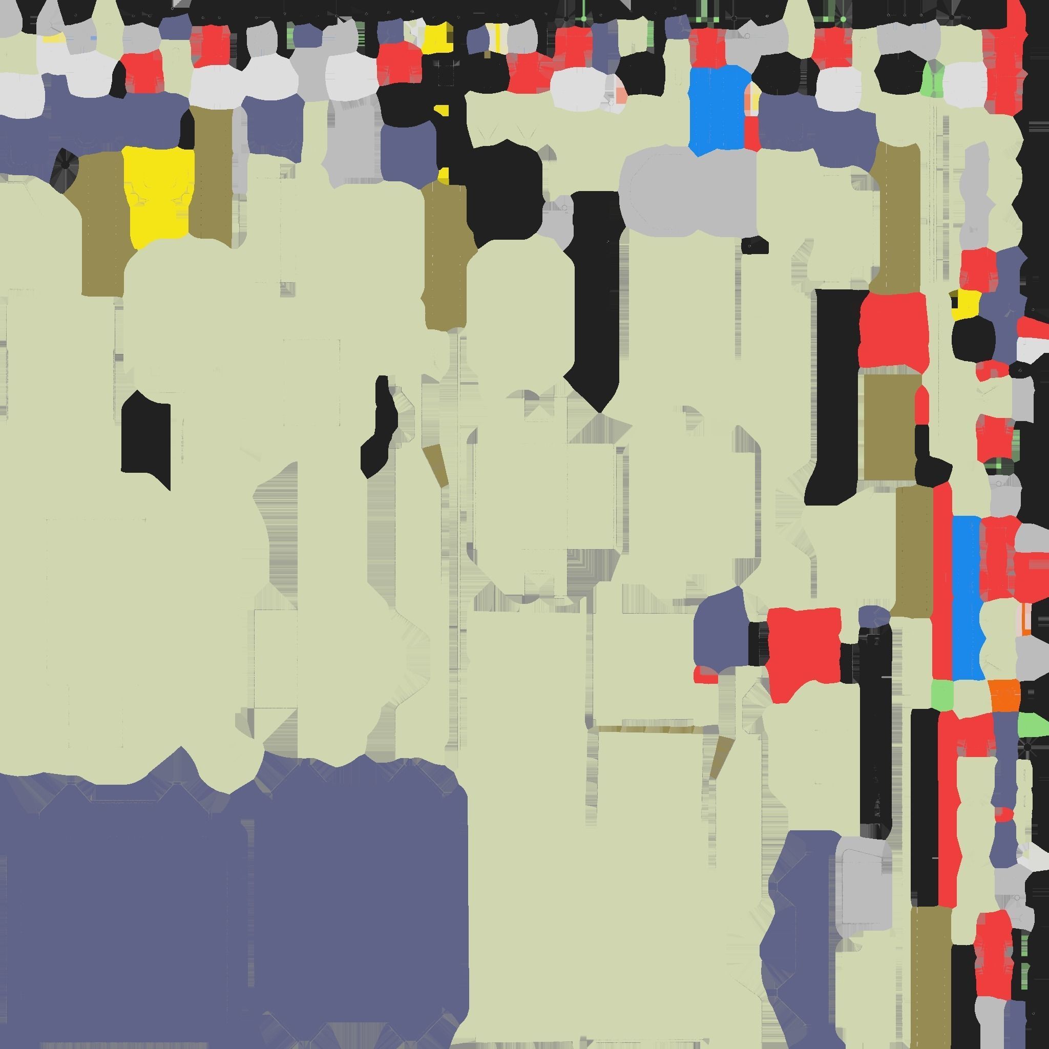 Automated Guided Cart AGC - Low Poly Low-poly 3D model_6