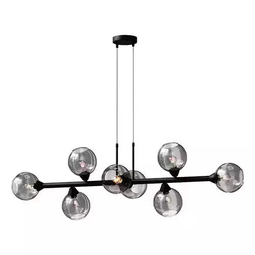 Eurosvet Roger 70113 8 Smoky Chandelier
