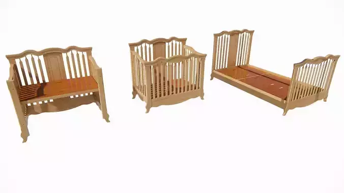 Baby Bed 3 in 1