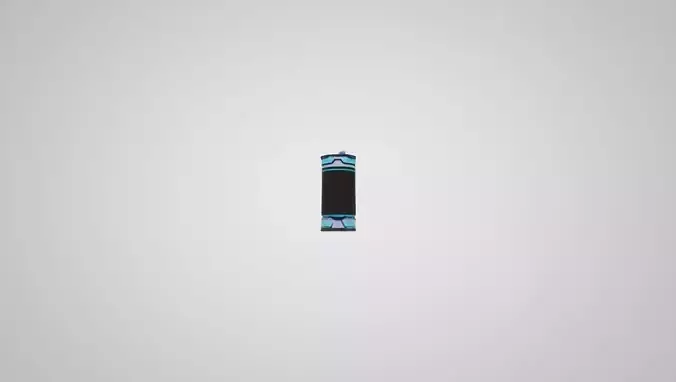 Low res futuristic battery
