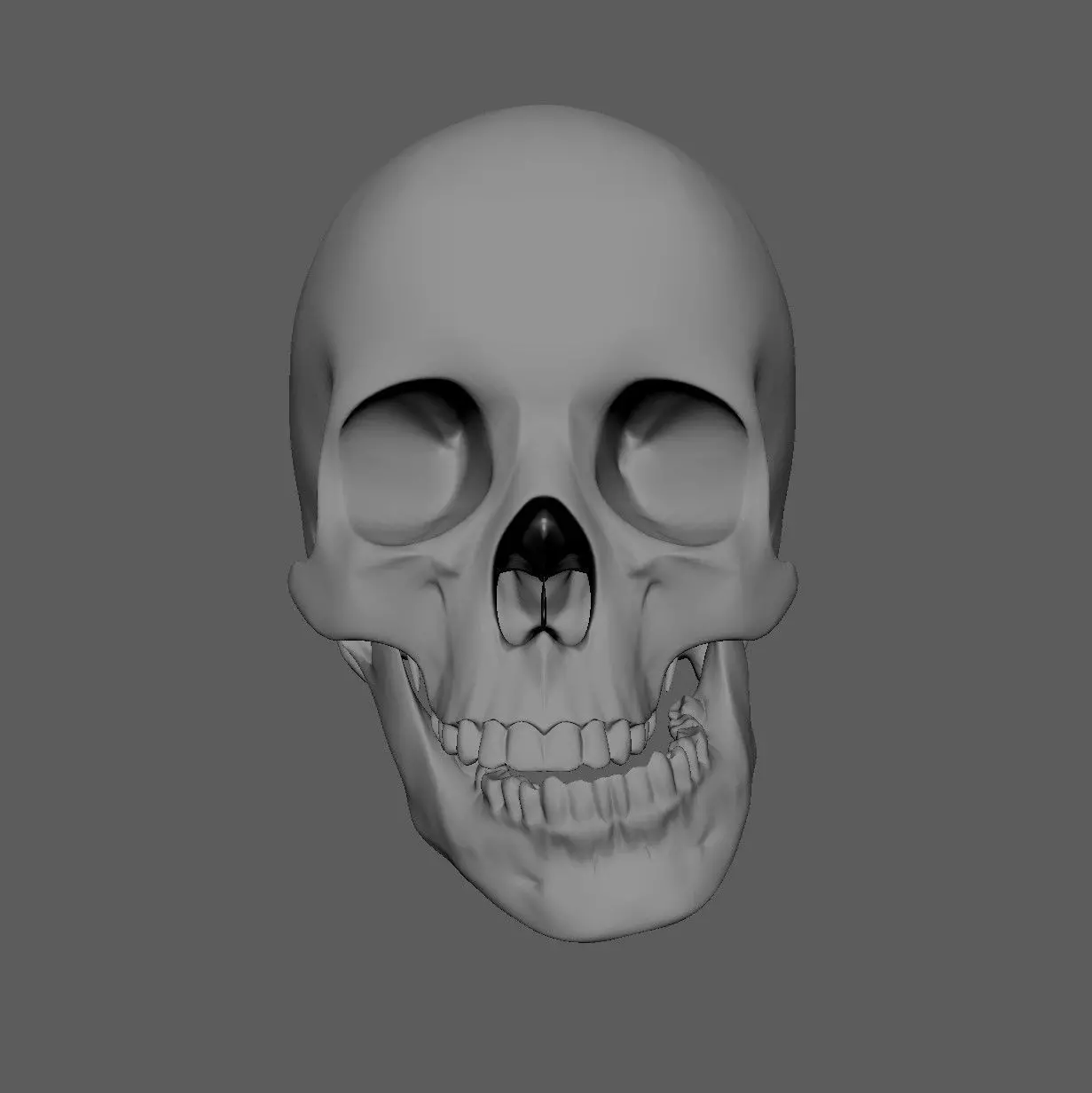 Scull 3D print model_0