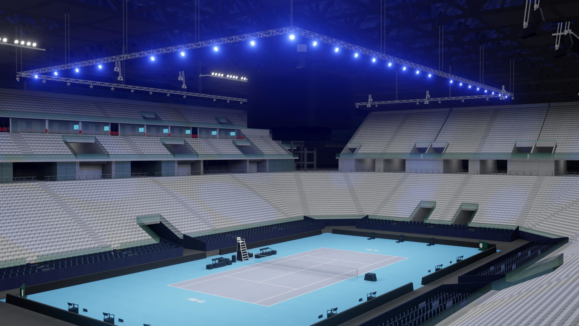 Inalpi Arena - Turin - Italy 3D model_3