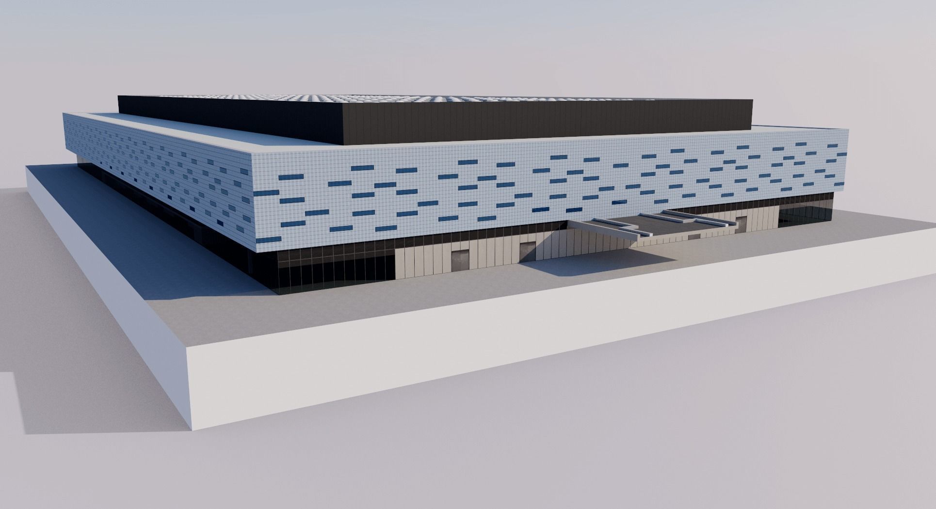 Inalpi Arena - Turin - Italy 3D model_11