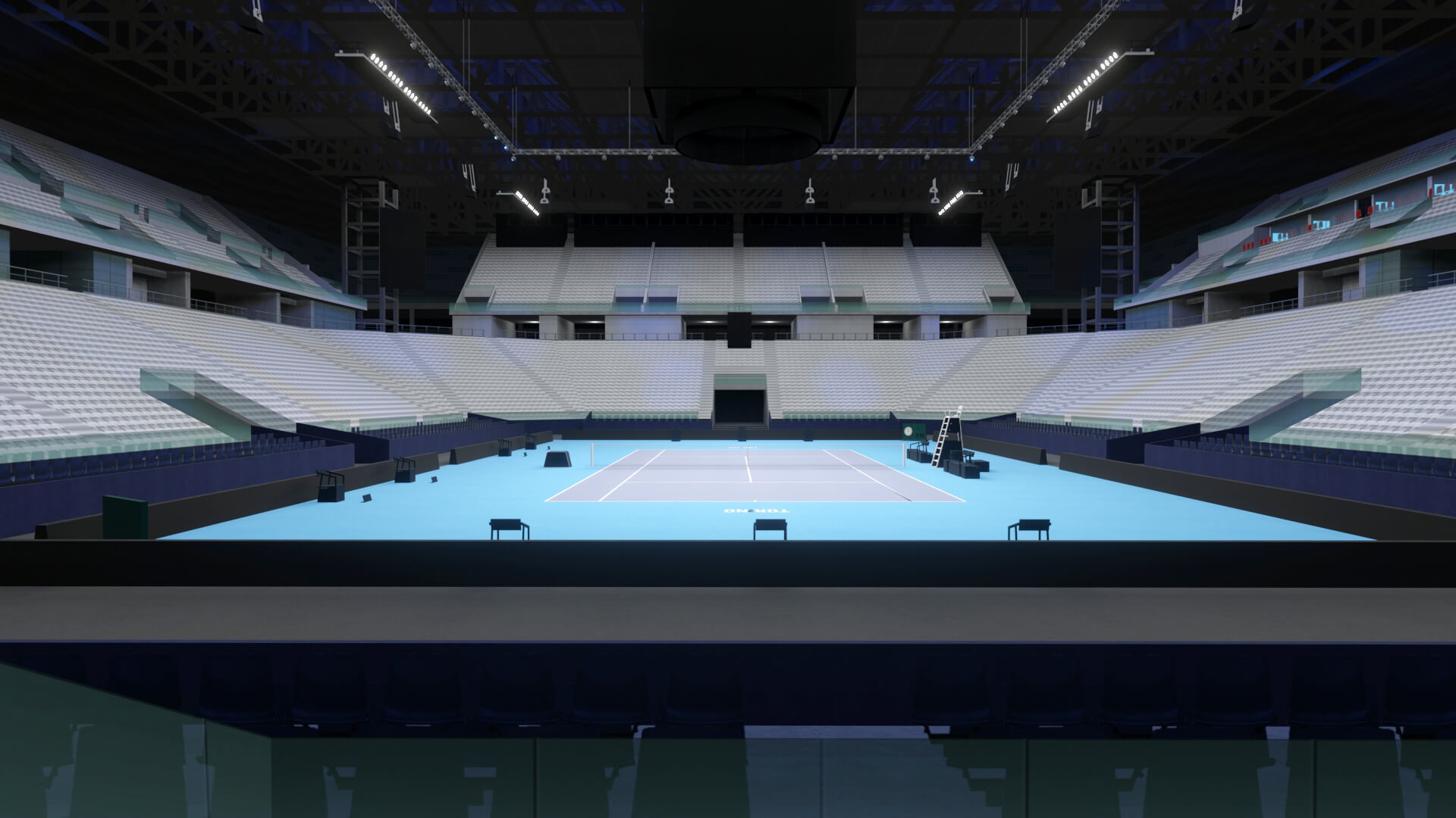 Inalpi Arena - Turin - Italy 3D model_8