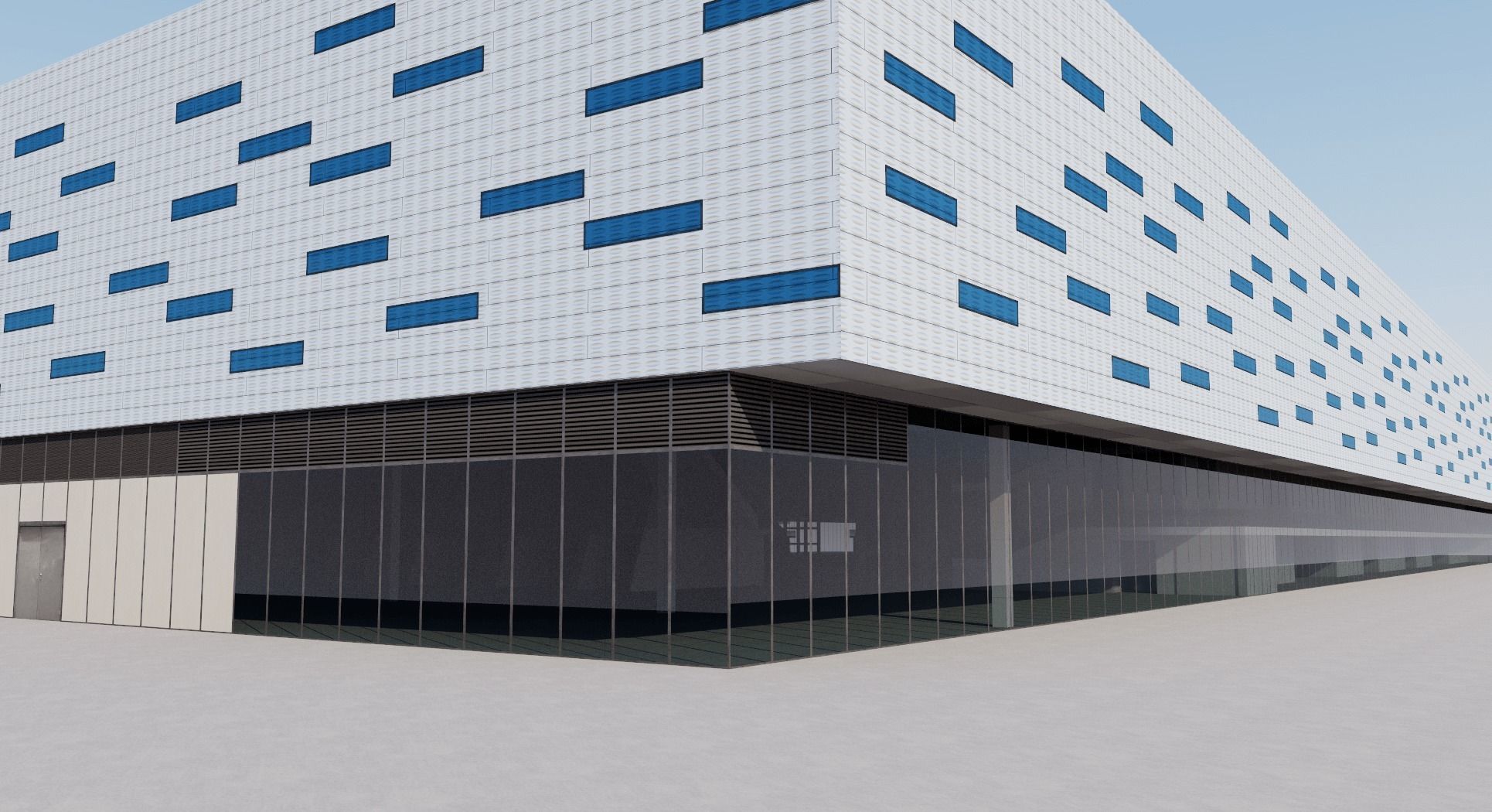 Inalpi Arena - Turin - Italy 3D model_13