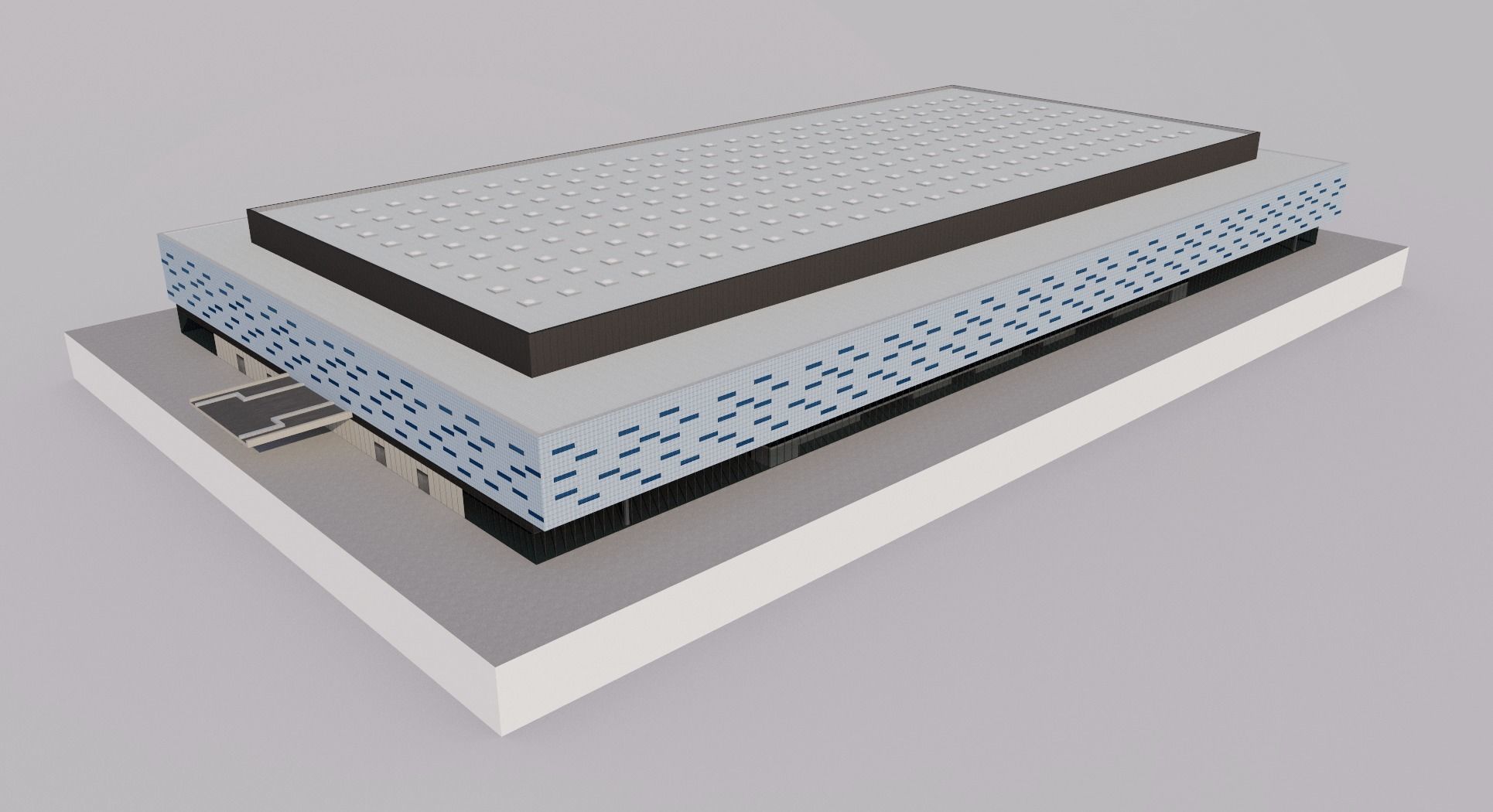 Inalpi Arena - Turin - Italy 3D model_5