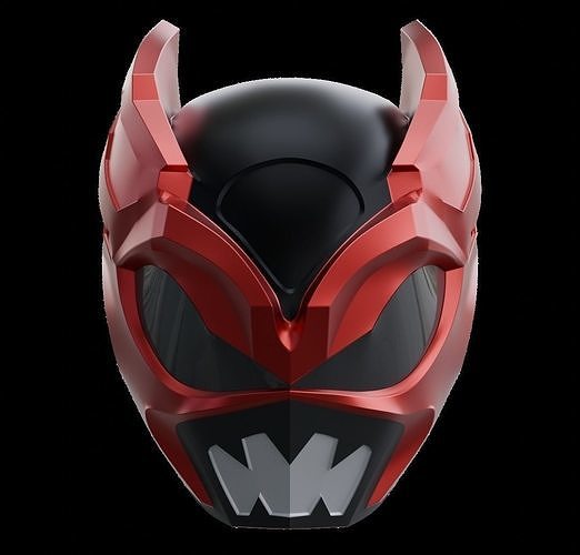 PSYCHO POWER RANGER HELMET 3D MODEL