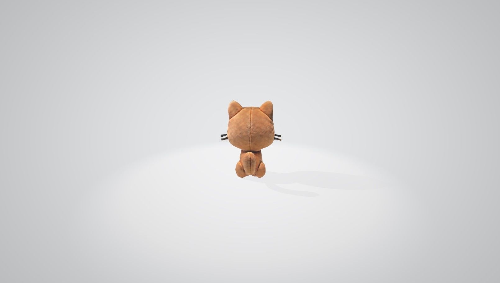 Kitten plushie  3D model_1