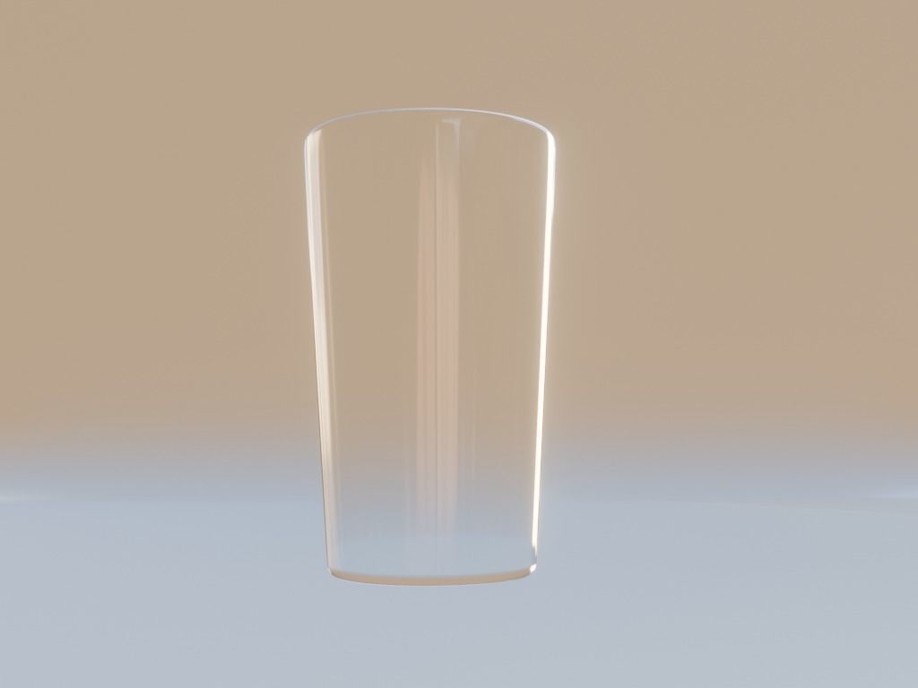 3D model of a glass 3D model_5