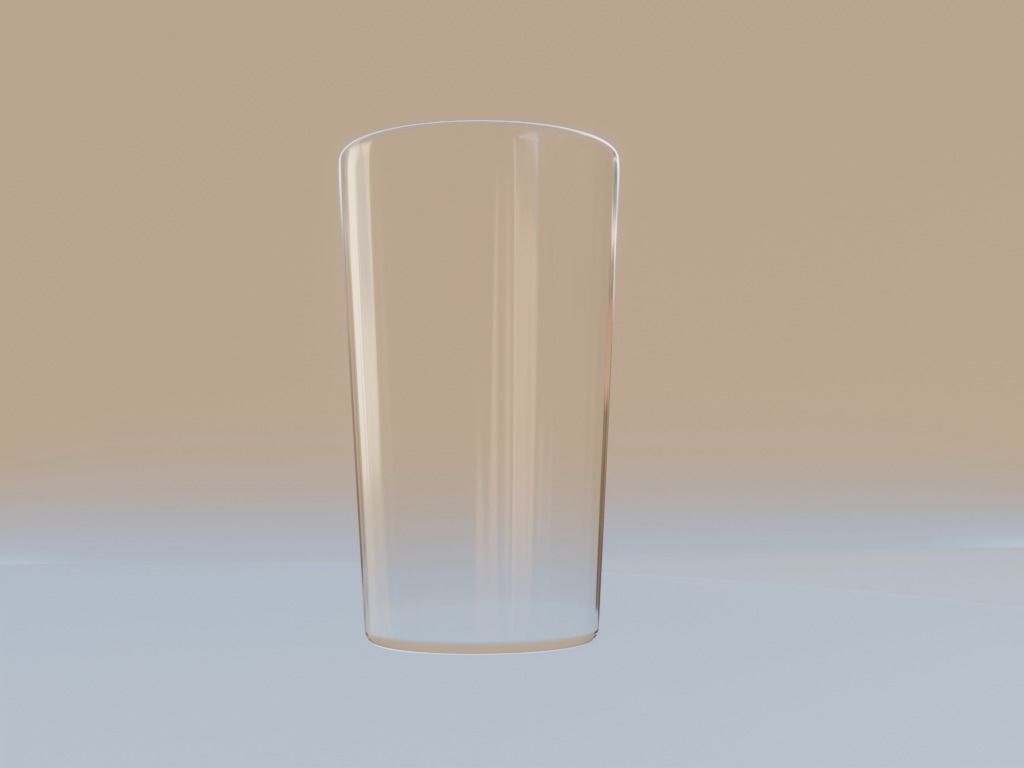 3D model of a glass 3D model_2