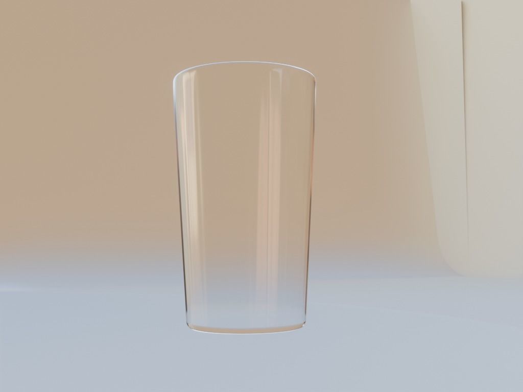 3D model of a glass 3D model_1