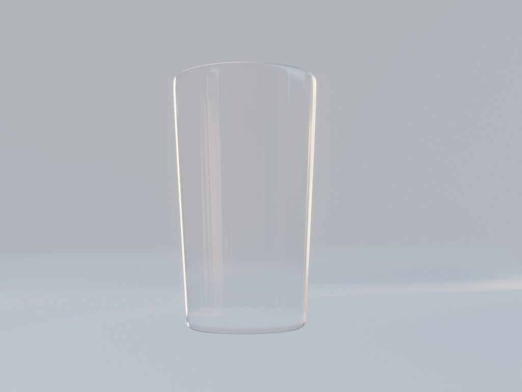 3D model of a glass 3D model_9