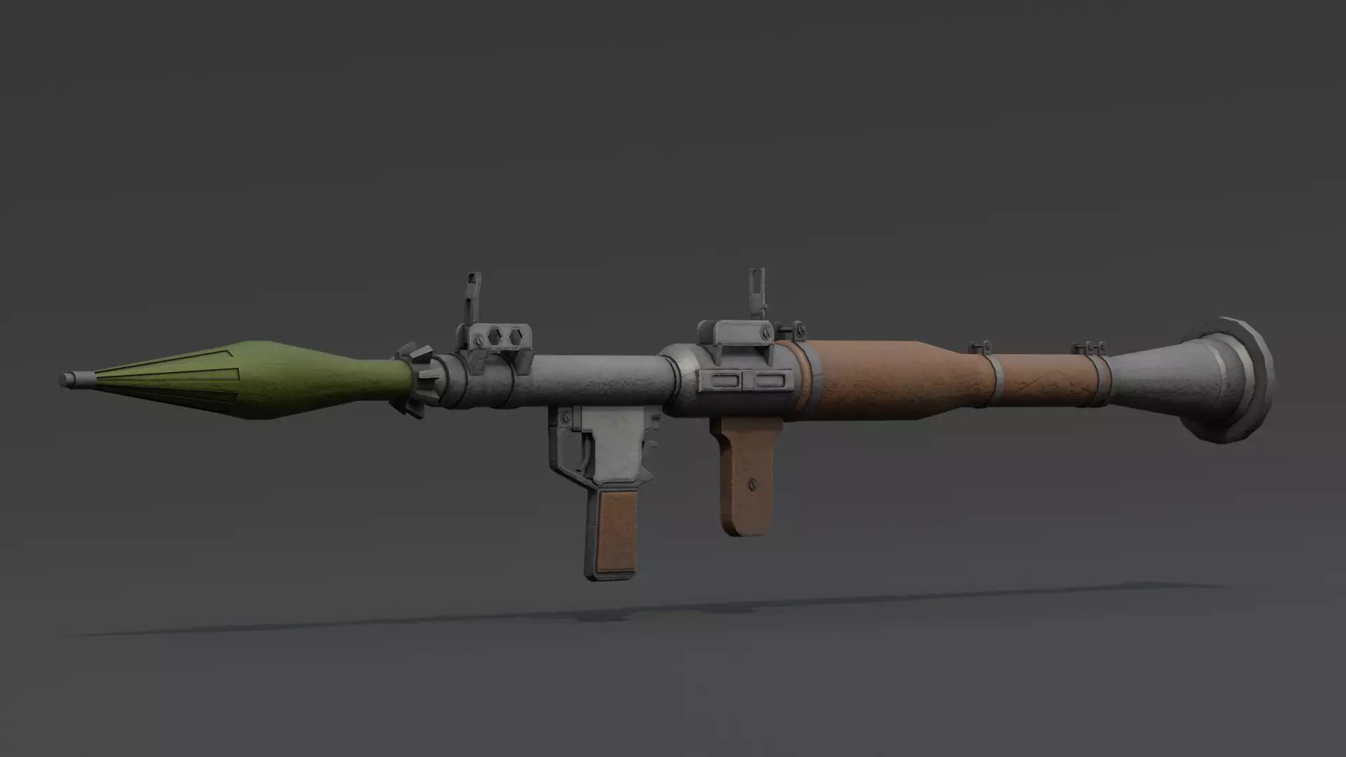 RPG-7 3D model_0