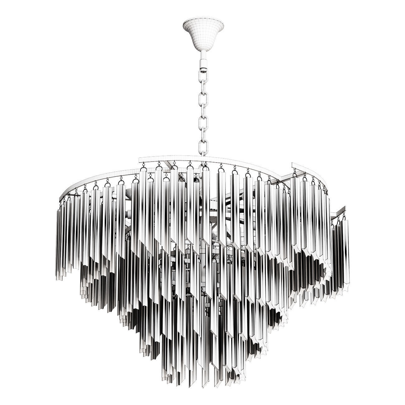 Chandelier Moderli Ivo V7050 12P 3D model_1