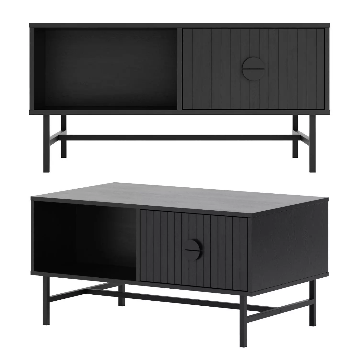 Bazalt Coffee Table By Sweeek 3D model_0