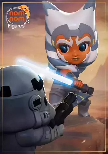 Chibi Ahsoka Tano - Star Wars 3D print model