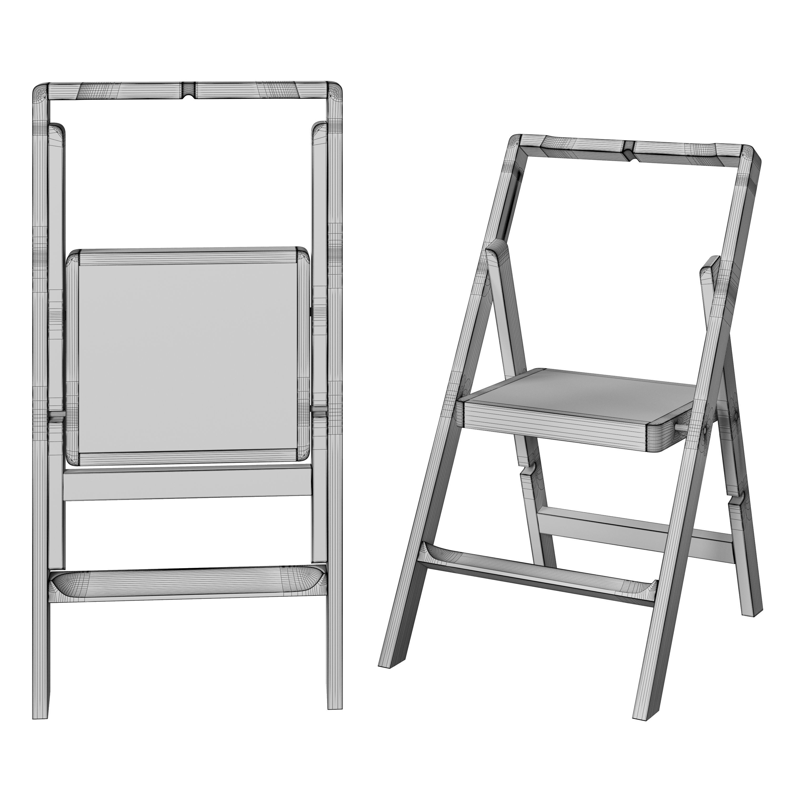 Step Mini Stepladder 3D model_6